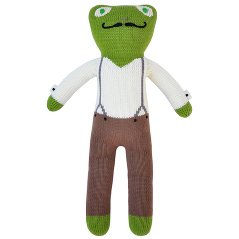 Knit Doll - Luigi the Frog