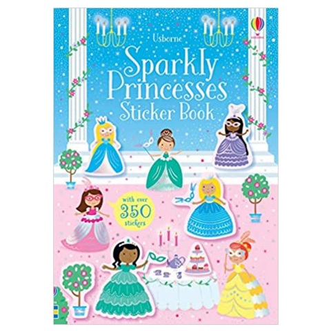 Little Sticker Book Sparkly Princesses