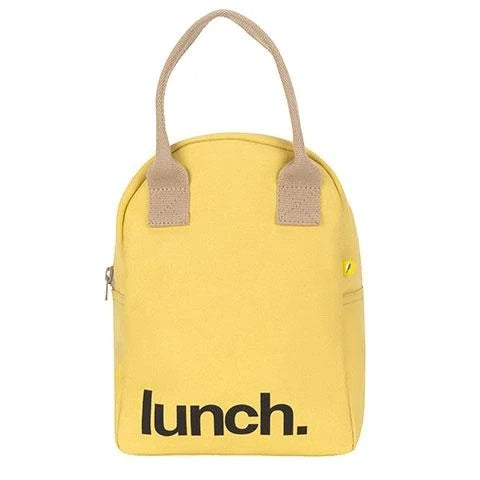 Zipper Lunch Bag - Lunch Yellow