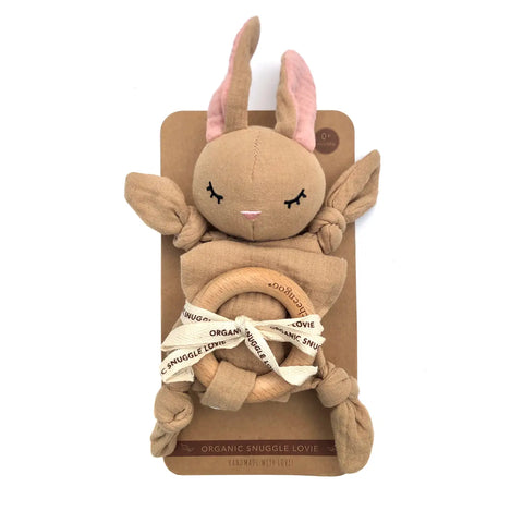 Organic Lovie Blanket - Bunny