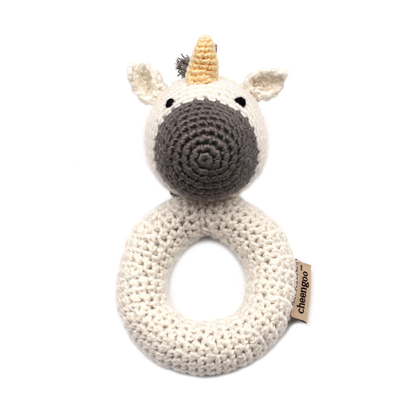 Ring Rattle - Unicorn