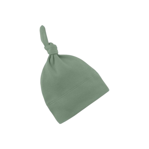 Colored Organics Classic Organic Knotted Baby Hat - Thyme