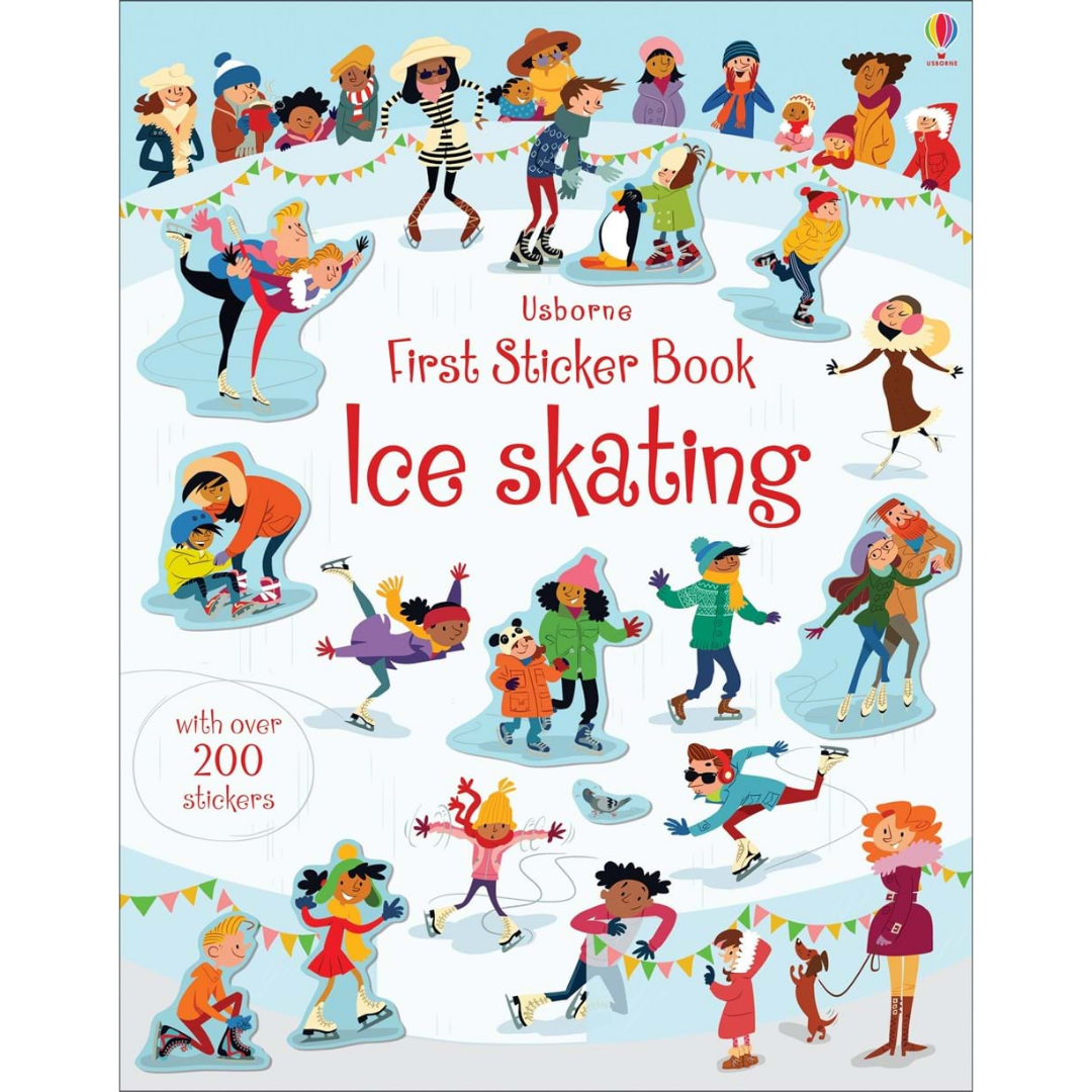 Usborne First Sticker Book Ice Skating