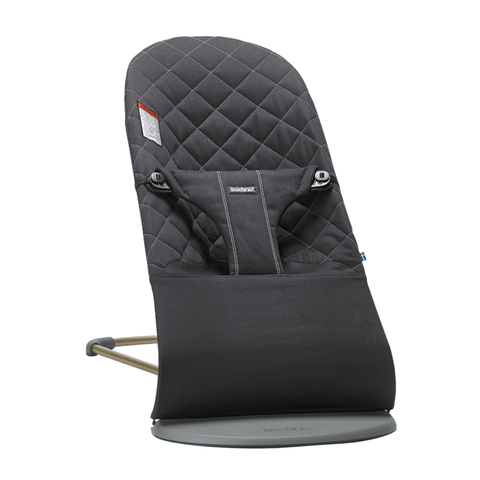 babybjorn bouncer bliss in anthracite cottn