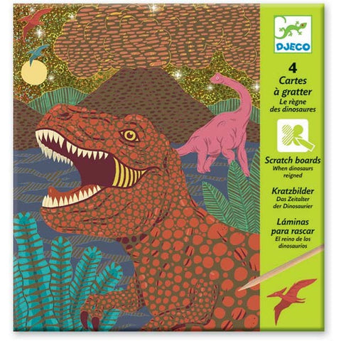 Scratch Board - Dinosaur