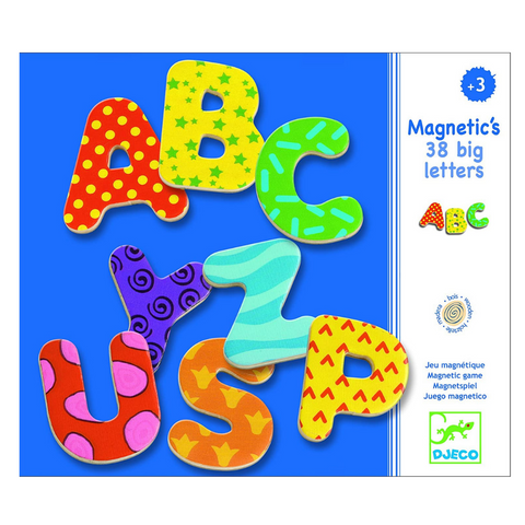 38 Magnetic Letter Magnets