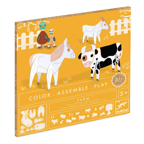 Color. Assemble. Play. - Farm