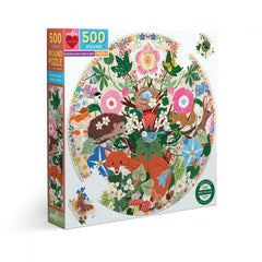 500 Piece Puzzle - Woodland Creatures