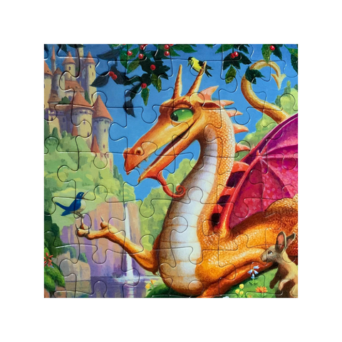 64 Piece Puzzle - Dragon