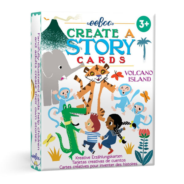 Create a Story - Volcano Island