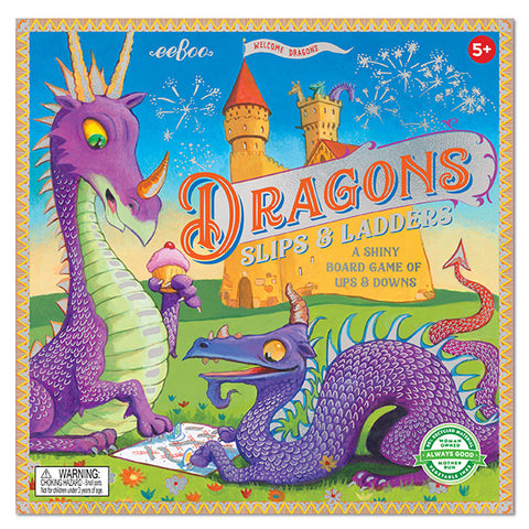 Dragons Slips and Ladders Game