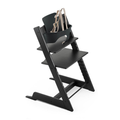 stokke tripp trapp chair and baby set bundle in oak black