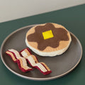 homemade felt play food pancake