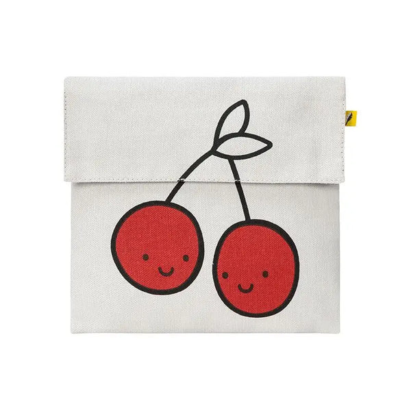 Flip Snack Sack - Red Cherries