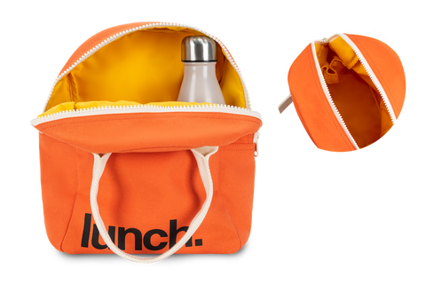 Zipper Lunch Bag - Poppy