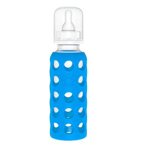 Glass Bottle 9 oz - Cobalt Blue