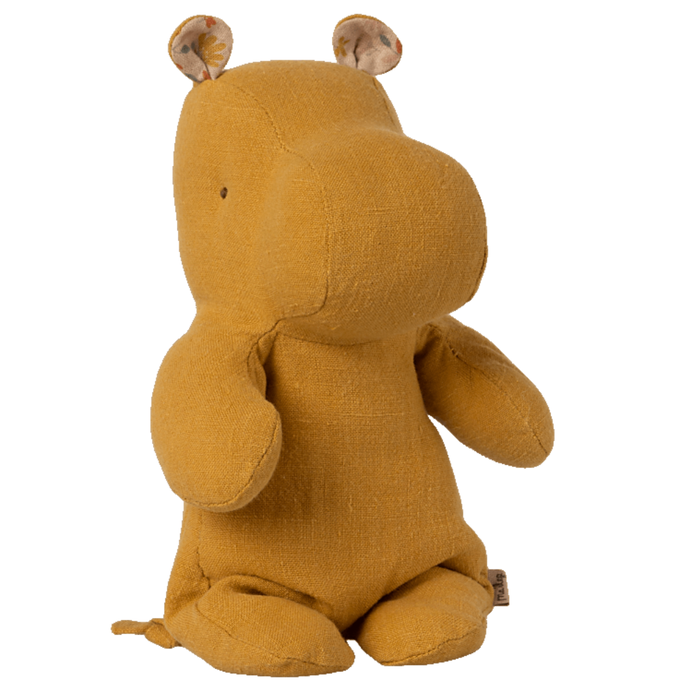 Maileg Small Hippo - Dusty Yellow