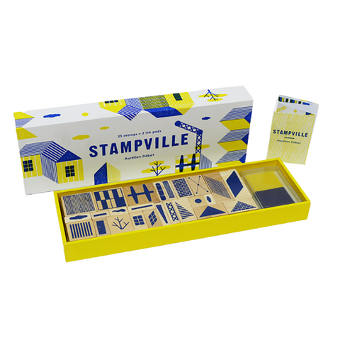 Stampville- Coffret de tampons en bois - Princeton Architectural