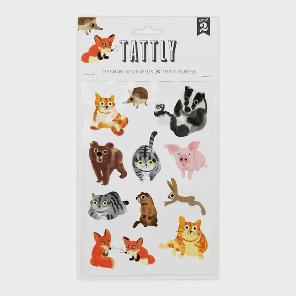 Temporary Tattoos - Furry Friends