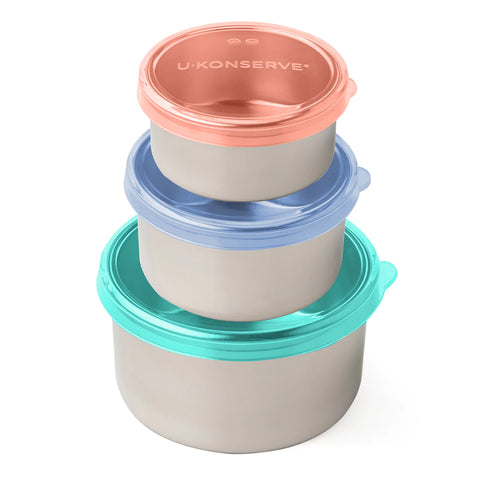 Nesting Containers - Silicone Lids