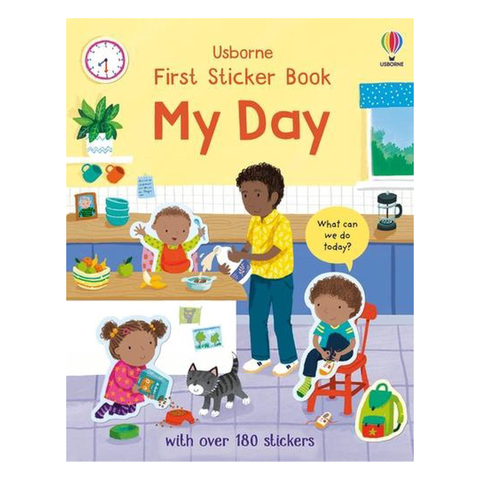 Usborne First Sticker Book My Day