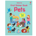 usborne first sticker book pets