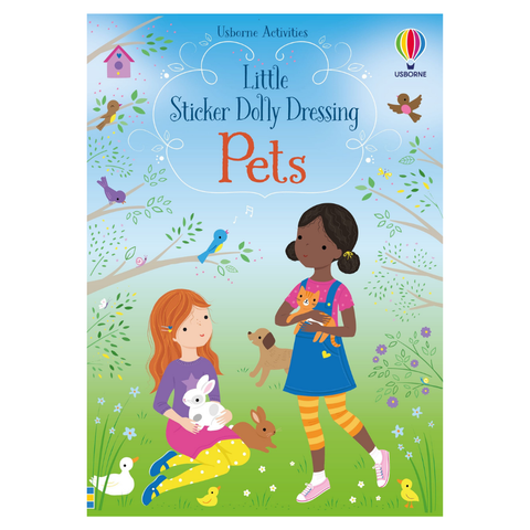 Usborne Little Sticker Dolly Dressing Book Pets