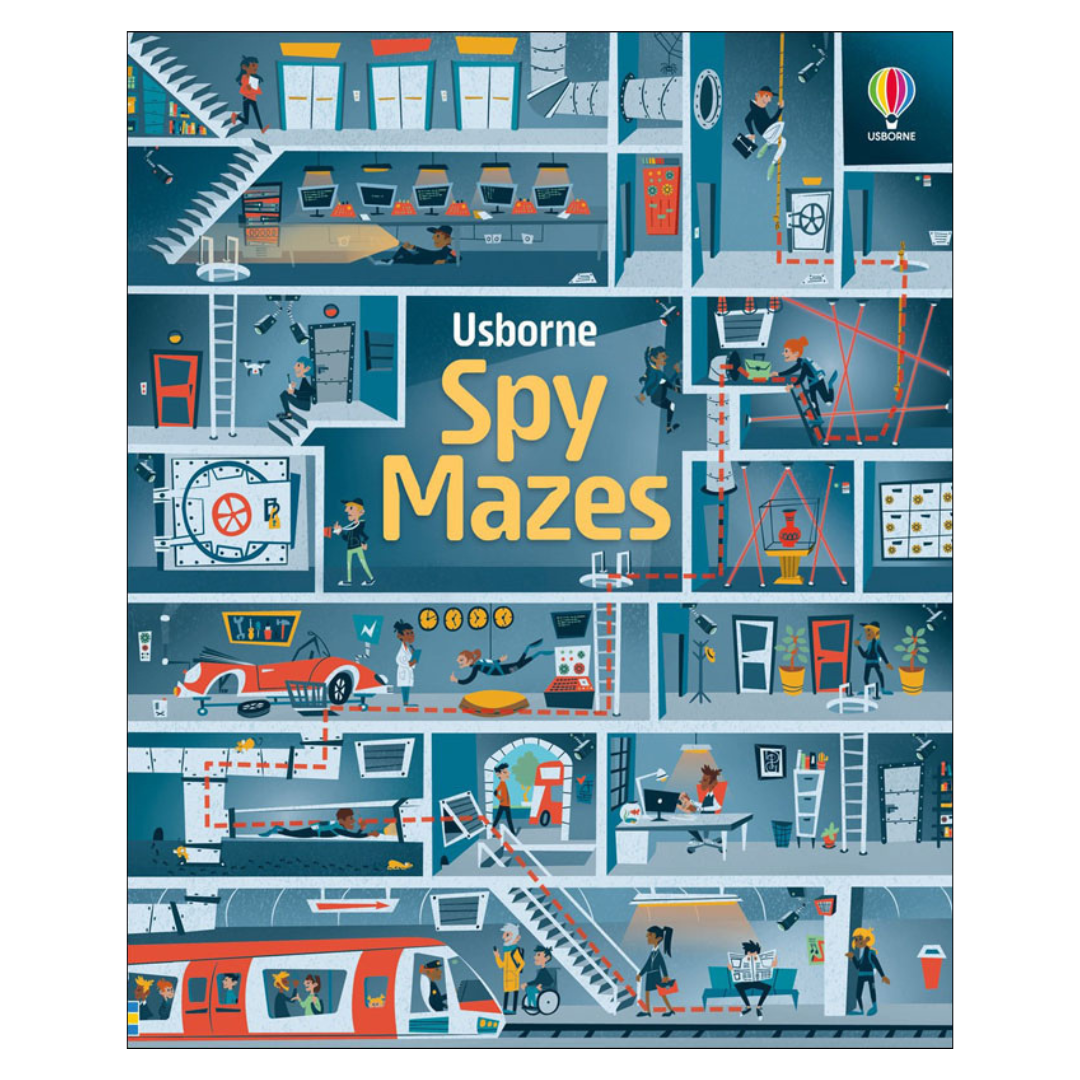 Usborne Maze Book Spy Mazes