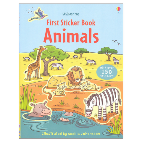 Usborne First Sticker Book Animals