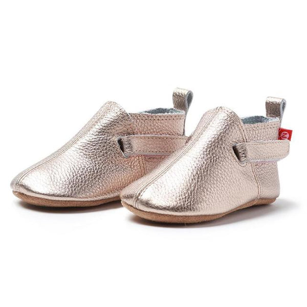 Baby Shoe - Rose Gold Leather